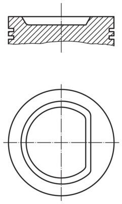 MOTOR PİSTON SEGMAN 0.60 P306-P405-P806 2.0 16V XU10J2/XU10J2C 5MM ÇUKUR 86.60mm