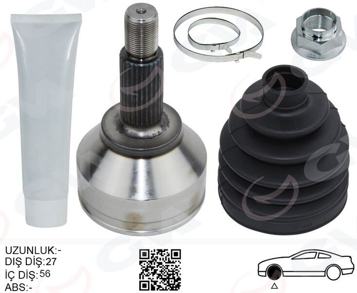 ÖN AKS KAFASI DIŞ SAĞ-SOL MONDEO III 2.0TDCI-2.0 BENZ. 00>07