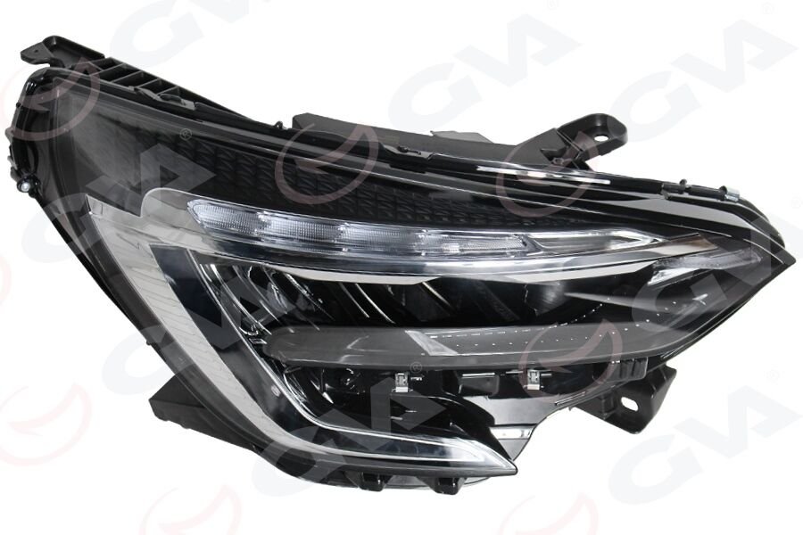 FAR LEDLİ SAĞ MOTORLU RENAULT CLIO V 19>23 SİYAH ÇITALI