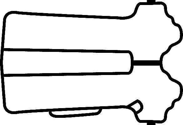 026686P KÜLBÜTÖR ÜST KAPAK CONTASI CORSA C-CORSA D-AGILA 1.0 A10XEP-Z10XE-XEP