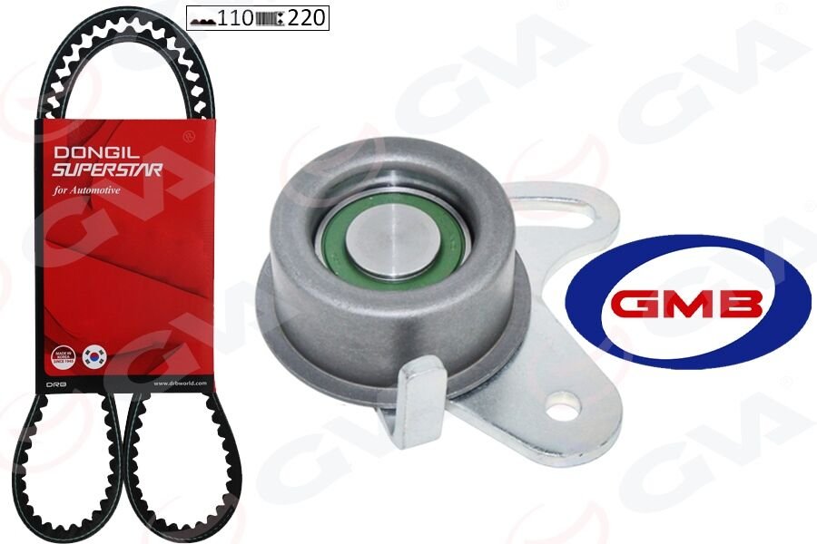 TRİGER KAYIŞ SETİ EKSANTRİK SETİ HYUNDAI ACCENT 1.3L G4EA enjeksiyonlu 01-05 / GETZ 1.3L G4EA 02-10 1 KAYIŞ 1 RULMAN 110x220