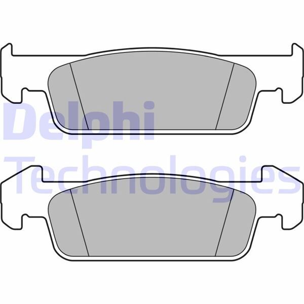ÖN BALATA CLIO IV 1.2 1.5DCİ 12 > DACIA SANDERO II 1.2.1.2 LPG 2012 > LOGAN 12 > 140.2x18x42