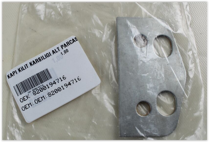KAPI KİLİT KARŞILIĞI ALT PARÇASI TRAFIC II