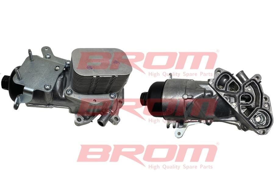 YAĞ SOĞUTUCUSU KOMPLE FORD-PEUGEOT-CİTROEN 02> FOCUS-COURIER-FIESTA-206 208 301 308 307 2008 3008 PA RTNER C3 C4 BERLINGO 1.4-1.5-1.6 TDCİ PLAKALI