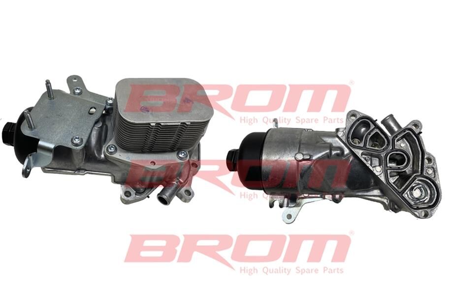 YAĞ SOĞUTUCUSU KOMPLE FORD-PEUGEOT-CİTROEN 02> FOCUS-COURIER-FIESTA-206 208 301 308 307 2008 3008 PA RTNER C3 C4 BERLINGO 1.4-1.5-1.6 TDCİ PLAKALI