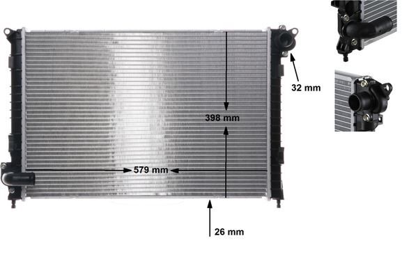 MOTOR SU RADYATORU MINI R50 R52 R53