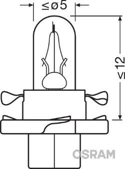 AMPUL 12V 2W PLS SOKETLI GOSTERGE - S.YEŞİL -