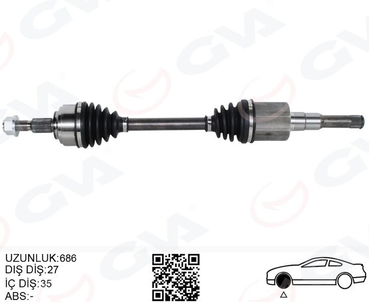 ÖN AKS KOMPLE SOL FORD YENI FOCUS IV 17> SANZ. OTOMATIGI 8 VITES 1.5L DURATORQ-TDCI