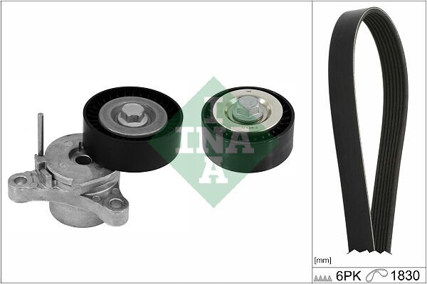 ALTERNATÖR GERGİ KİTİ 6PK1830 KAYIŞ INSIGNIA A-INSIGNIA B-ANTARA-ZAFIRA C 2.0 B20DTH-D20DTH-DTJ