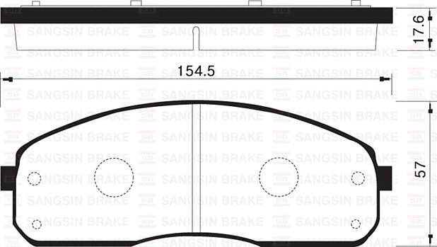 ÖN FREN BALATA KIA PREGIO 2.7L J2 99-04 / CARNIVAL 2.9L 00-05