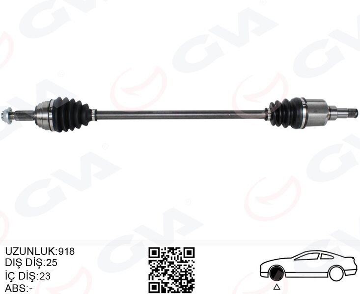 ÖN AKS KOMPLE SAĞ FORD YENI COURIER 17> 1.5-1.6 TDCI -1.0 ECOBOOST