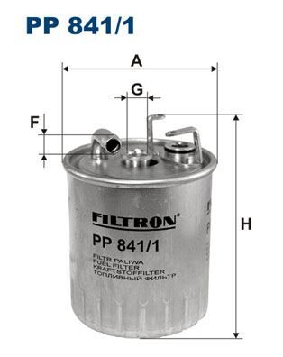 YAKIT FILTRESI MERCEDES OM668 OM611 W168 W414 W638 B901>B905