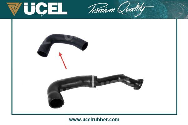 TURBO HORTUMU TEK HORTUM FIAT DOBLO II 10> 1.6D MTJ 2.0D MTJ KELEPÇELİ