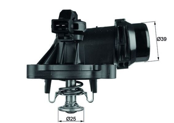 TERMOSTAT 105 C BMW N42 N46 E81 E82 E87 E88 E46 E90 E91 E92 E93 E60 E84 E83 E85