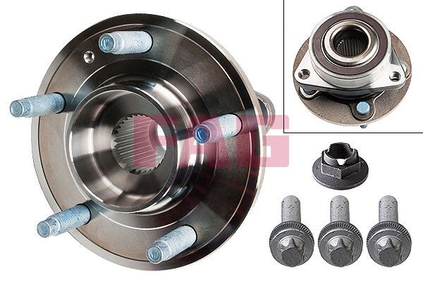 ÖN TEKER PORYASI KOMPLE ASTRA J 09>15 ZAFIRA C 11> CHEVROLET CRUZE 09>15 5 BİJON
