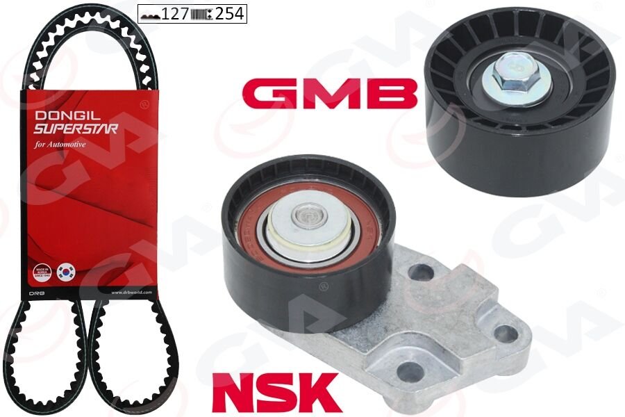 EKSANTRİK GERGİ KİTİ 127x254 CHEVROLET-DAEWOO AVEO-CRUZE-KALOS-LACETTI-NUBIRA 1.4-1.4-1.6 05-