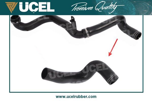 TURBO ÇIKIŞ HORTUMU PEUGEOT BIPPER-CITROEN NEMO-FIAT FIORINO 1.3 HDI PLASTİK PARÇA HARİÇ