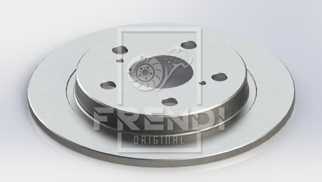 ARKA FREN DİSKİ DOLU TİP TOYOTA AURIS COROLLA 1.6L 1ZR-FE ZRE151 07-> / 1.33L 1NR-FE NRE150 6 vite s 10-> 259 çap x 5 bijon - Takım disk fiyatıdır