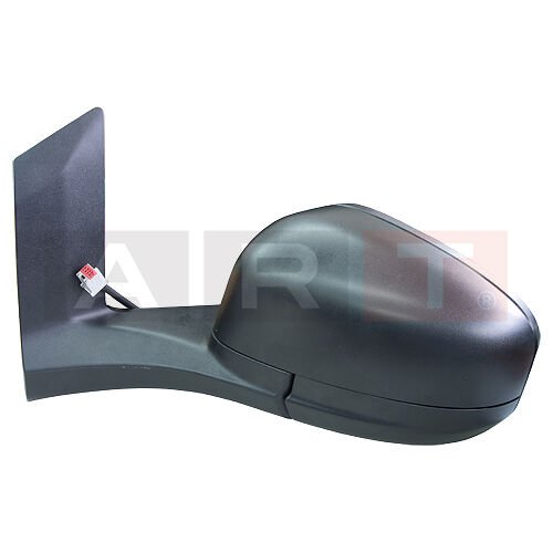 DIŞ DİKİZ AYNASI SOL ELEKTRİKLİ-ISITMALI FORD COURIER 14 > SIYAH KAPAK