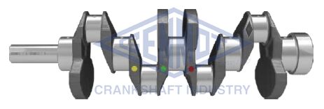 KRANK MİLİ HYUNDAI STAREX 2.5L D4BH TCI kamyonet 96-> / KIA BONGO. K2500 04-> Turbolu araçlar için