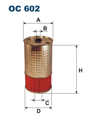 YAG FILTRESI MERCEDES OM601 OM602 OM603 W201 W202 W124 W140