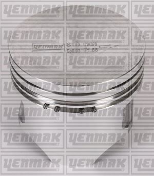 PİSTON SEGMAN STD 71.91MM FIESTA 08>17 1.25 EFI 16V ZETEC BENZINLI