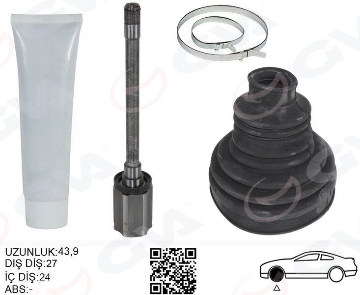 AKS MILI ÖN SAĞ BMW F20 F22 F30 F32 F33 F34 F36 xDrıve 474MM