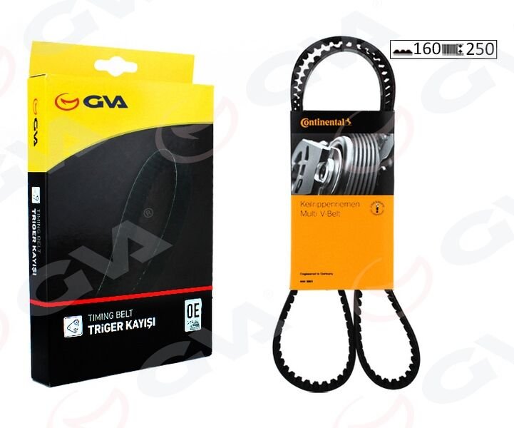 TRİGER KAYIŞI 160x250 VW TRANSPORTER T5 2.0TDI 09 > CAAA /CAAB /CAAC