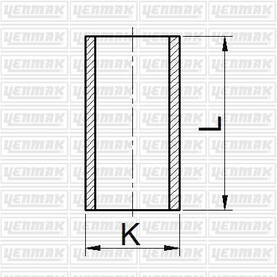 x MOTOR GÖMLEĞİ DUCATO 2.8 DÜZ 93.00 ÇAP STD
