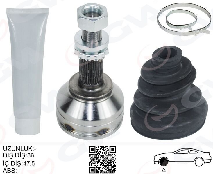 AKS KAFASI DIŞ SAĞ - SOL QASHQAI J10 KASA 1.5 DCI - 1.6 BENZ. 07-13