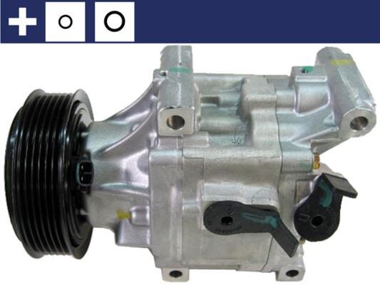 KLİMA KOMPRESÖRÜ FIAT 500 07> ALBEA 03>09 DOBLO 05>10 PALIO 03>12 PANDA 06>13 LANCIA YPSILON 03>12 FORD KA 08>16 1.3MTJ 1.9JTD 12V 6 KANAL 100MM