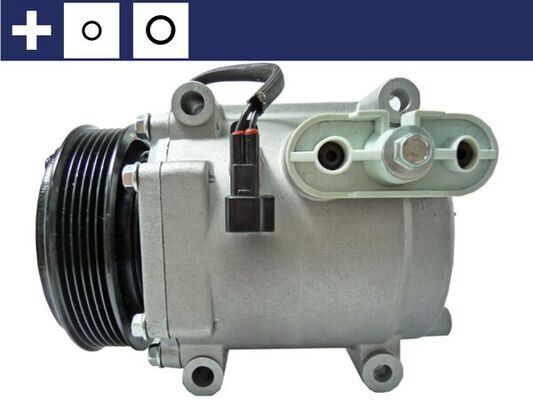 KLİMA KOMPRESÖRÜ FIESTA VI 1.6-1.4 TDCİ-1.6 TDCİ 08>12 120mm
