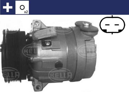 KLİMA KOMPRESÖRÜ VECTRA B 1.6İ-1.6 16V-2.0İ-2.0 DTI 16V 95-03 119mm