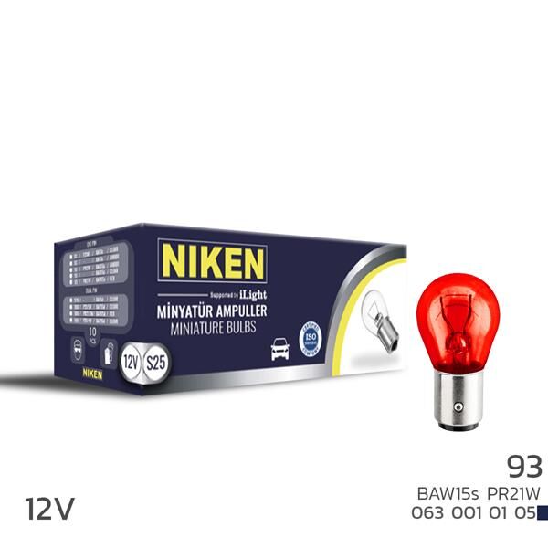 NIKEN 93 AMPUL ŞAŞI TERS YK TIR.BAW15s PR21W KR 10LU