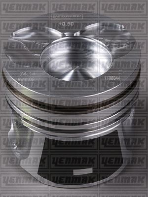 PİSTON SEGMAN FIESTA/FUSION/BIBPER/MEMO/C2/C3/206/307 1.4 TDCİ/HDİ 68 PS DV4 EURO 4 0.50 -0.20 KI SA ÇAP: 73.7 MM