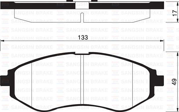 ÖN FREN BALATASI CHEVROLET AVEO 05> KALOS 02>
