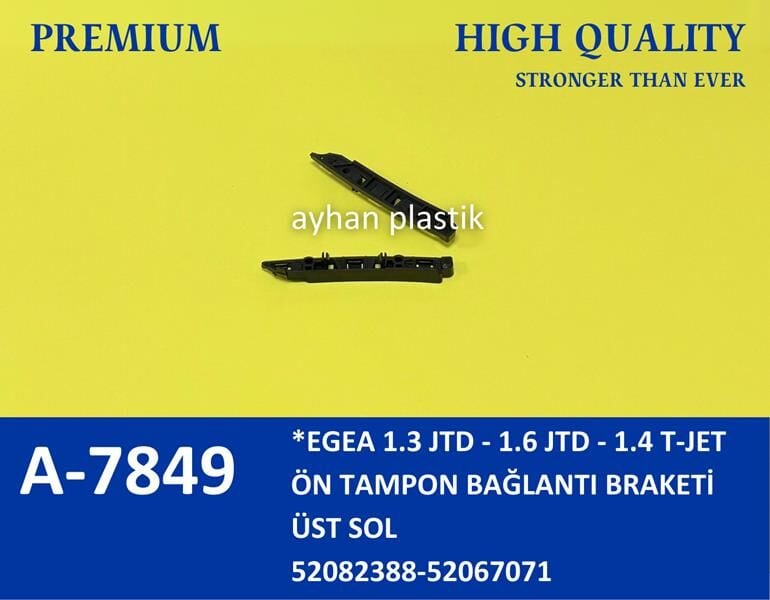 ÖN TAMPON BAĞLANTI AYAĞI SOL ÜST FIAT EGEA 1.3 JTD-1.6 JTD- 1.4 T-JET