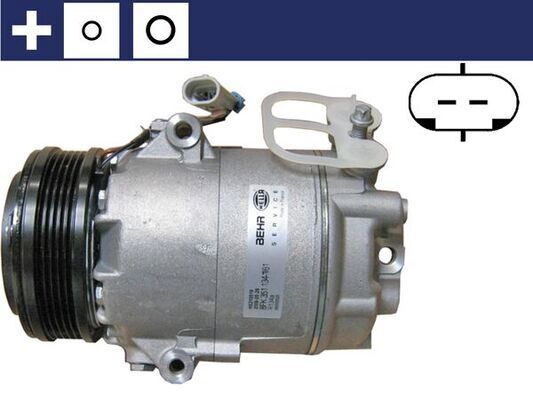 KLİMA KOMPRESÖRÜ ASTRA G 1.4-1.6-1.8 16V 02-09 CORSA C 1.4-1.6-1.8 00 >MERIVA 1.4 -1.6 16V 03-10