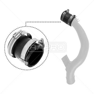 TURBO HORTUMU FORD FOCUS III 14>17 1.5 TDCI C-MAX II 14<17 1.5 TDCI UC BORUSU