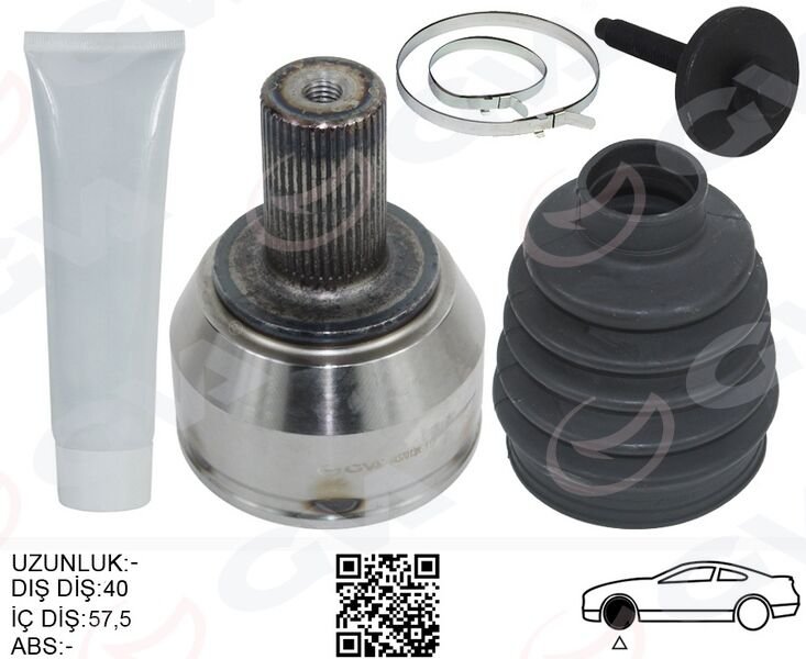ÖN AKS KAFASI DIŞ SAĞ-SOL MONDEO 1.6 BENZINLI 07>14