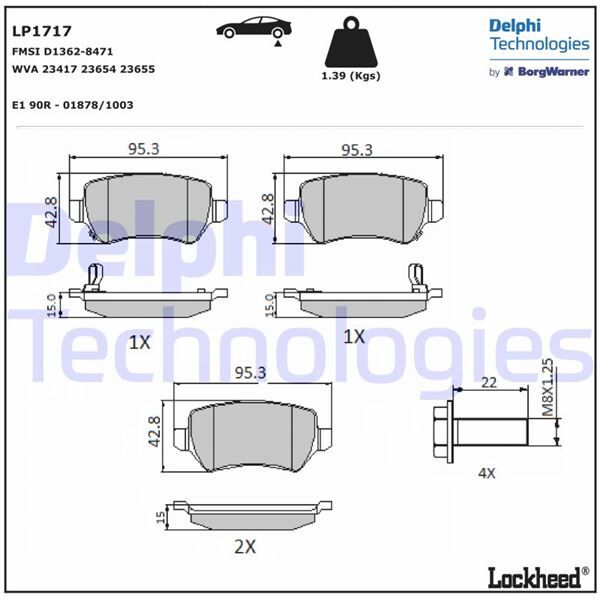 ARKA BALATA ASTRA G 98 >ASTRA H 03.05 > -MERIVA 05.03 > ZAFIRA 00 > COMBO 09.02 >