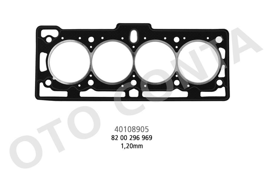SİLİNDİR KAPAK CONTASI DACIA LOGAN 04> SANDERO 08> SOLENZA 03> KANGOO II 08> DOKKER 12> 1.4 K7J E7J 1.6 K7M SAÇLI KLİNGRİT
