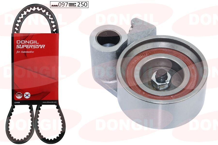 TRİGER KAYIŞ SETİ EKSANTRİK SETİ TOYOTA HILUX VIGO 2.5L 2KDFTV KUN15 KUN25 KUN35 05-15 / 3.0L 1KD-FTV KUN26 05-14 1 KAYIŞ 1 RULMAN 097x250