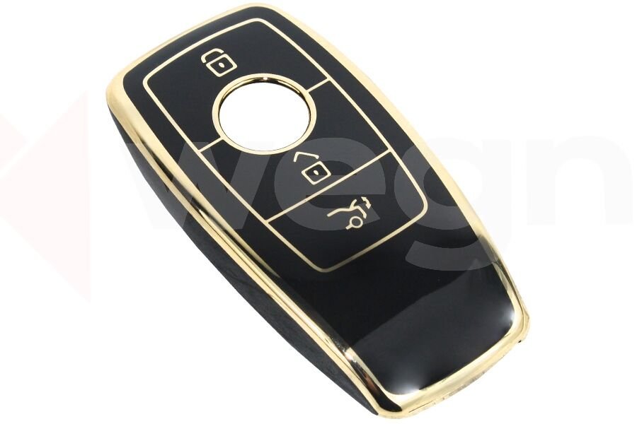 KONTAK ANAHTAR KUMANDA KORUYUCU KILIF TPU SİYAH MERCEDES C200 D