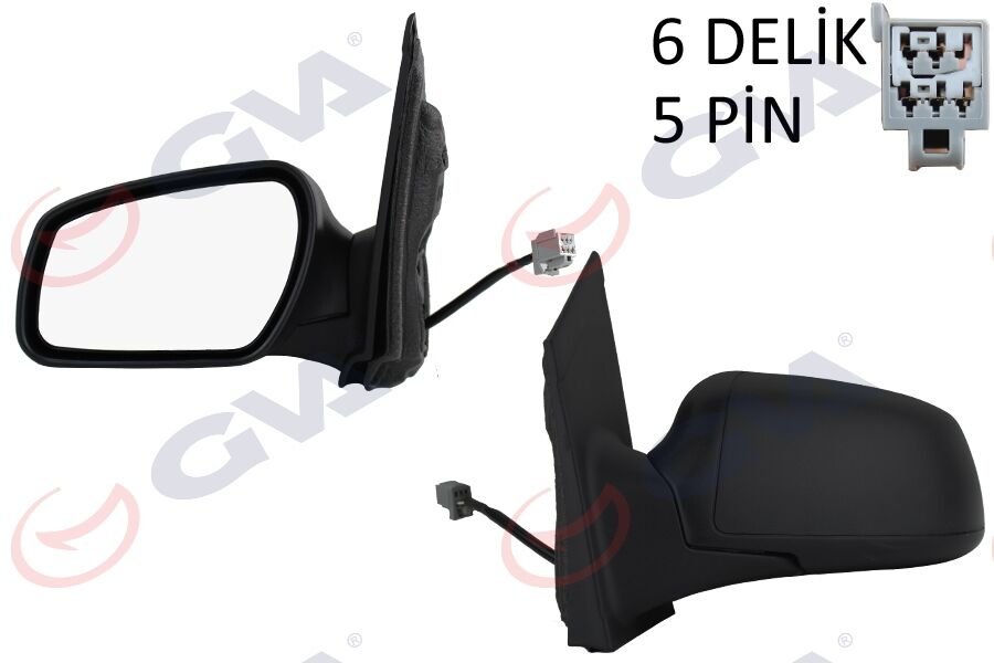 DIŞ DİKİZ AYNASI SOL FORD FOCUS 04> ELEKTRİKLİ ISITMALI ALT AYDINLATMALI 5PİN 5 FİŞ VM-301EHL