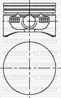 MOTOR PİSTON SEGMAN 0.50 ASTRA-MERIVA-VECTRA-ZAFIRA 99 > Y16 XE/ Z16XE 79.0