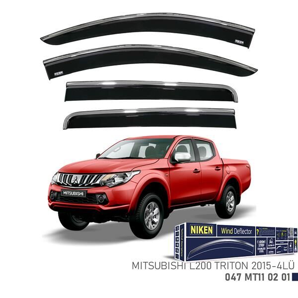 KROMLU CAM RÜZGARLIĞI MITSUBISHI L200 TRITON 2015- 4LÜ