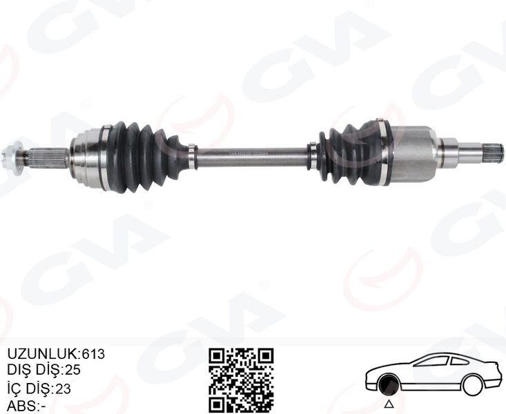 ÖN AKS KOMPLE SOL FORD YENI COURIER 17>1.5-1.6 TDCI -1.0 ECOBOOST