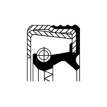 x 12014422B YAĞ KEÇESİ POYRA IVECO EUROTRAKKER 93-04