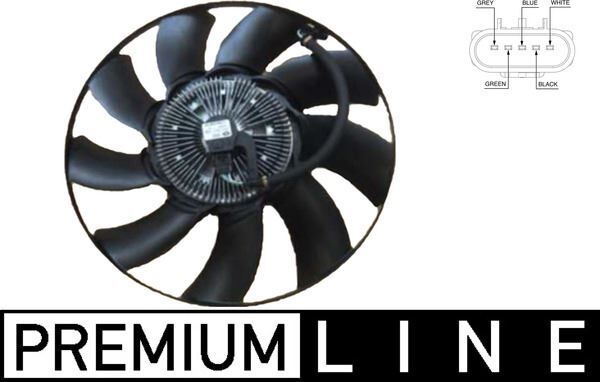 RADYATOR FANI LAND ROVER DISCOVERY L319 RANGE ROVER L405 L320 L494 L494 SCV6 SCV8 PREMIUM LINE